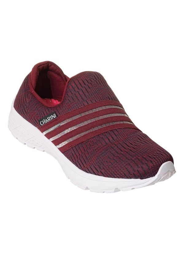 Perfecta - Tênis Bordô em Tecida 1