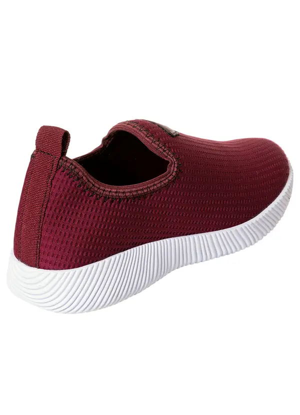 Perfecta - Tênis Bordô em Tecido 2