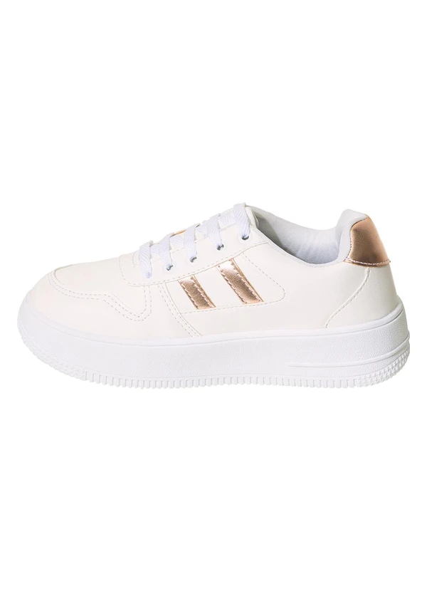 Perfecta - Tênis Branco em Sintético 3