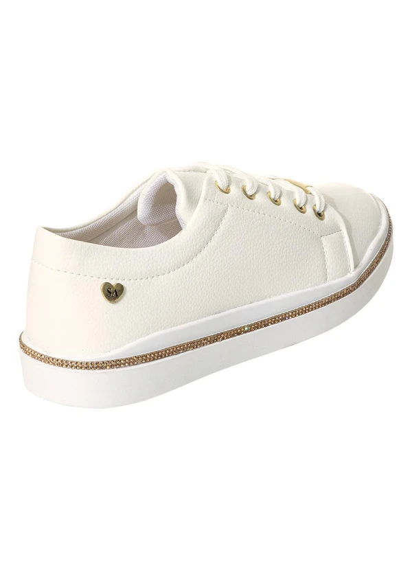 Perfecta - Tênis Branco em Sintético 2