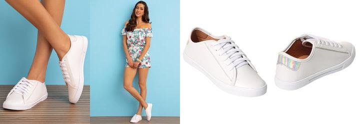 Tnis Branco em Sintttico