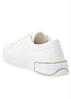 Perfecta - Tênis Casual Branco com Detalhe no Solado - PERFECTA