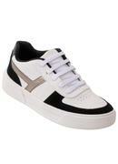 T�nis Casual Branco em Sint�tico