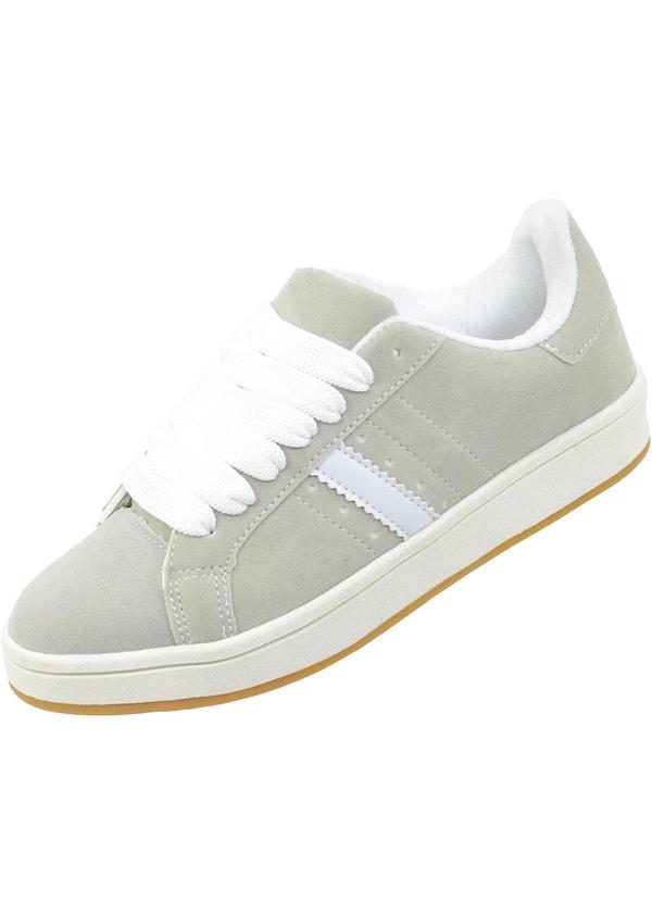 Tnis Casual (Cinza) em Camura Sinttica