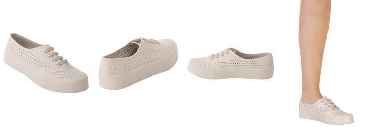 Tnis Casual Off White com Perfuros