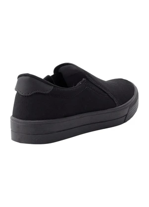 Perfecta - Tênis Casual Preto com Detalhe de Elástico - PERFECTA