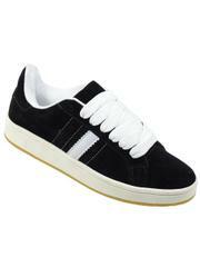 Tnis Casual Preto em Camura Sinttica