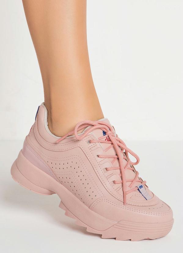 Dakota - Tênis Dakota Rosa Solado Tratorado 4