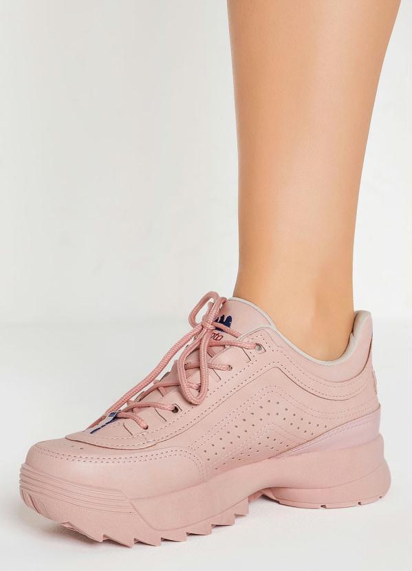 Dakota - Tênis Dakota Rosa Solado Tratorado 5