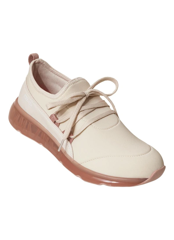 Actvitta - Tênis Feminino Actvitta Off White em Tecido