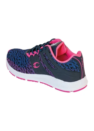 Perfecta - Tênis Feminino Marinho com Rosa com Detalhes - PERFECTA