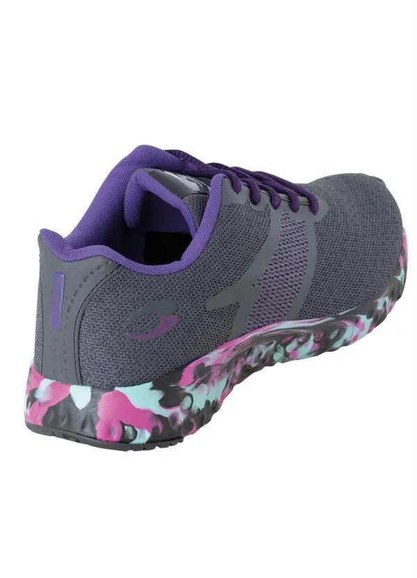 Perfecta - Tênis Grafite/Roxo em Sintético 2