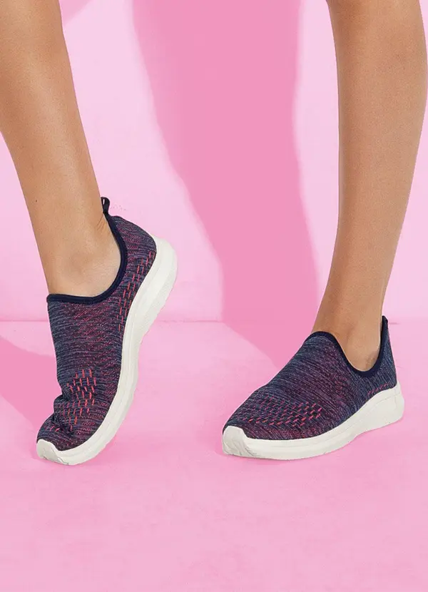 Perfecta - Tênis Marinho em Tecido