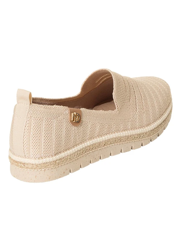 Modare - Tênis Modare Creme em Tecido 2