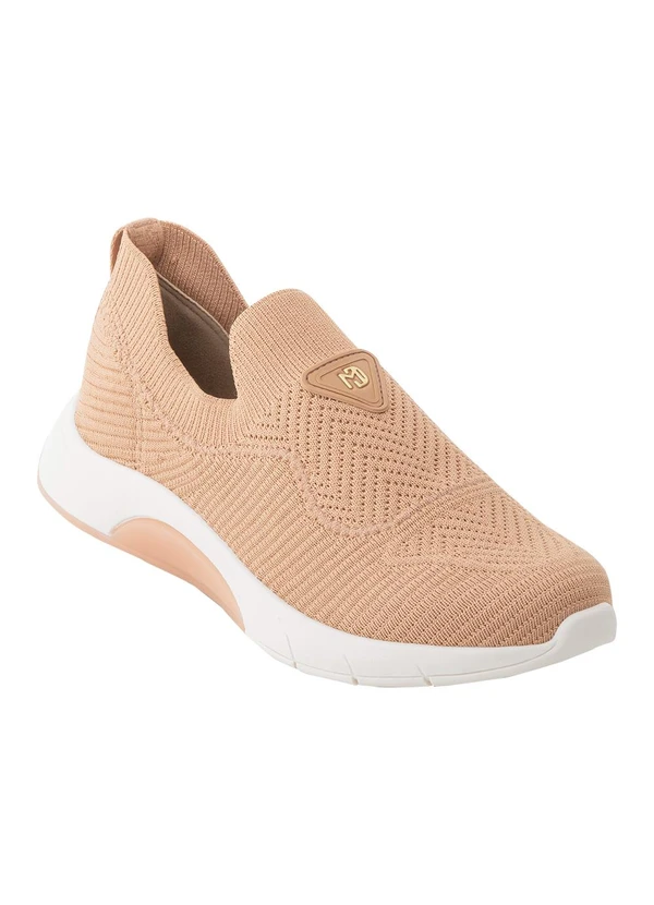Modare - Tênis Modare Nude em Tecido