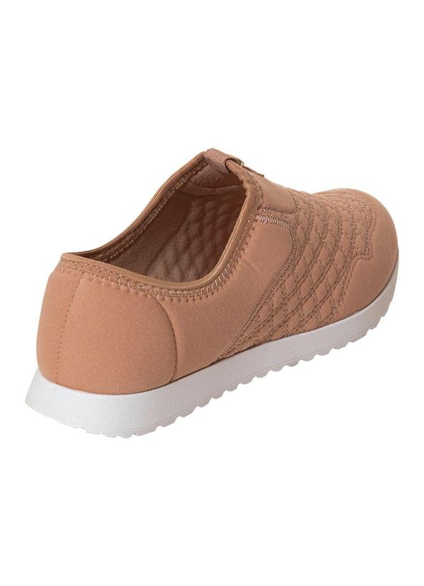 Moleca - Tênis Moleca Bege em Tecido 2