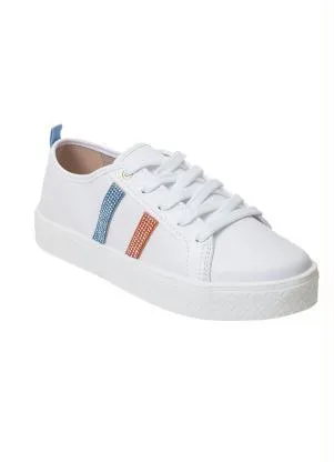 Tênis Moleca (Branco) em Sintético - MOLECA