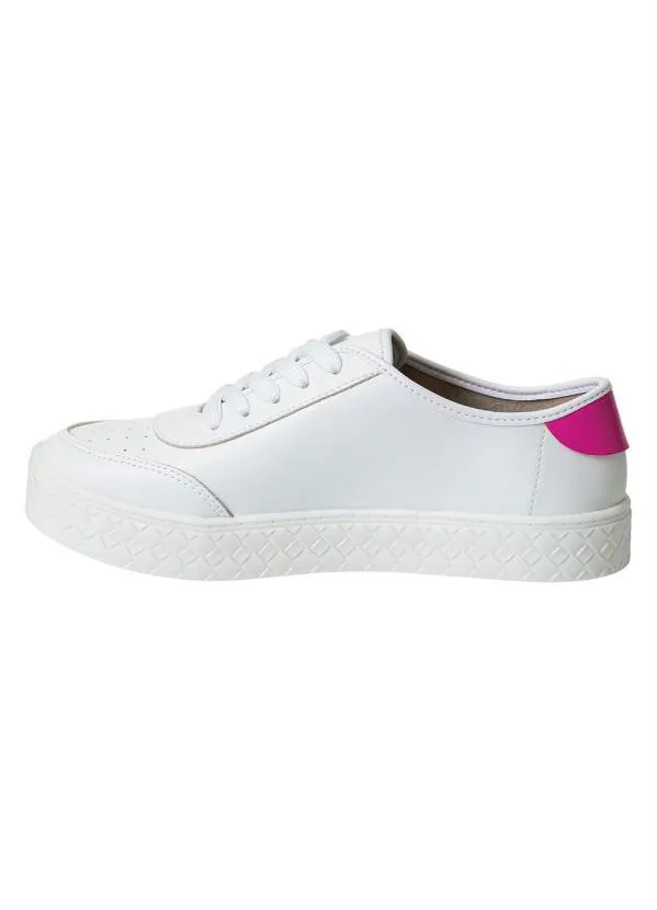 Moleca - Tênis Moleca Branco em Sintético 3