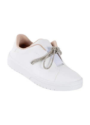 Tênis Moleca (Branco) em Sintético - MOLECA