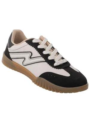 Tênis Moleca (Branco Off) em Camurça Sintética - MOLECA