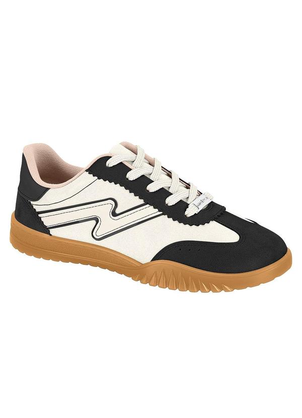 T�nis Moleca (Branco Off) em Camur�a Sint�tica