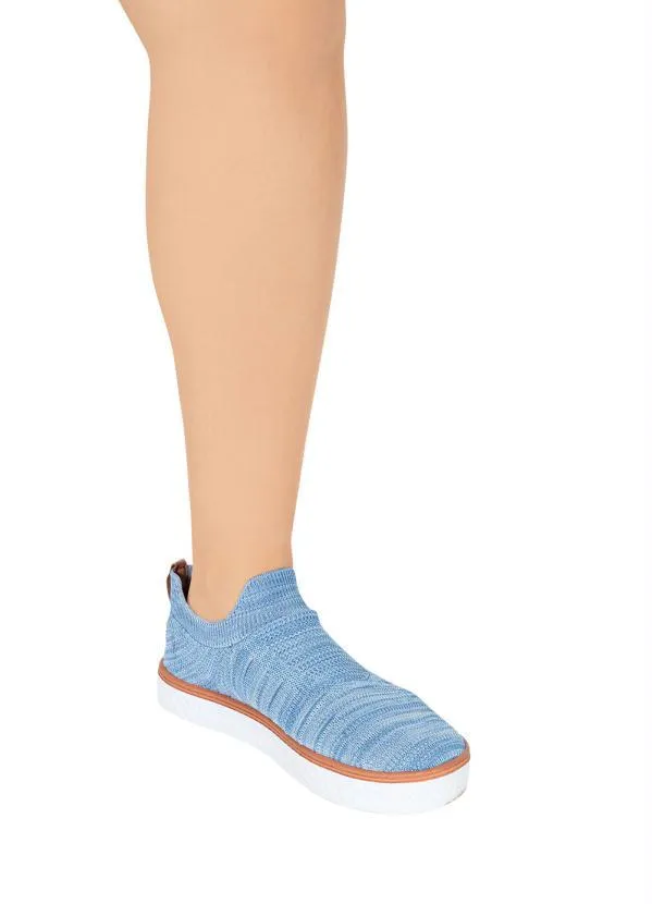 Moleca - Tênis Moleca Jeans em Tecido com Elástico 4