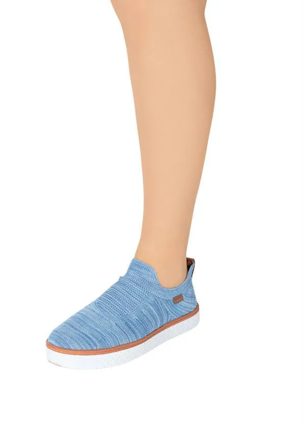 Moleca - Tênis Moleca Jeans em Tecido com Elástico 5