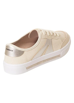Tênis Moleca (Off White) em Tecido - MOLECA