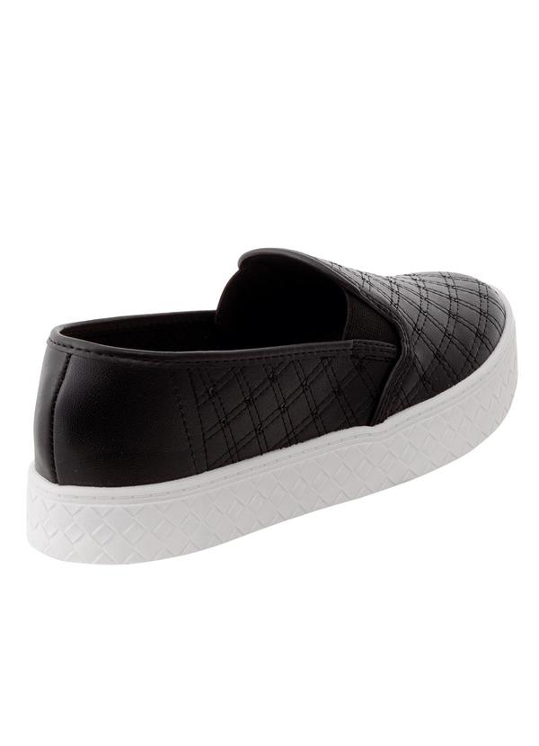 Moleca - Tênis Moleca Preto em Sintético 2