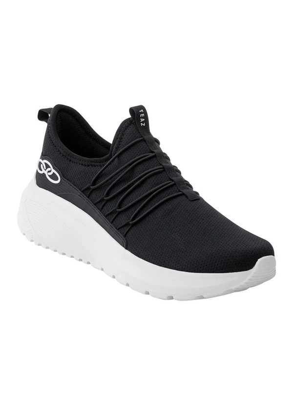 Olympikus - Tênis Olympikus Teaz Preto em Sintético