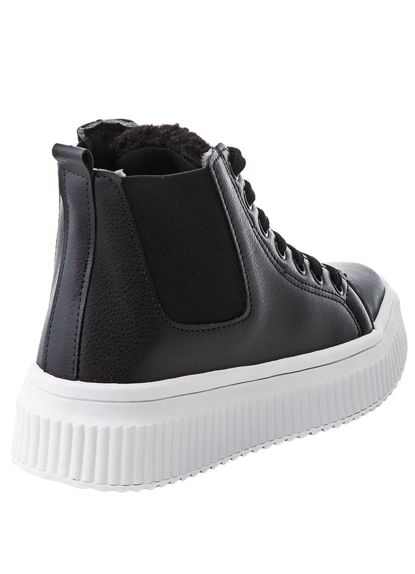 Perfecta - Tênis Preto Cano Médio 2