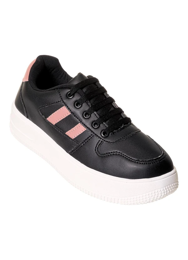 Perfecta - Tênis Preto em Sintético