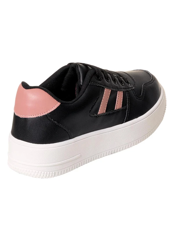 Perfecta - Tênis Preto em Sintético 2