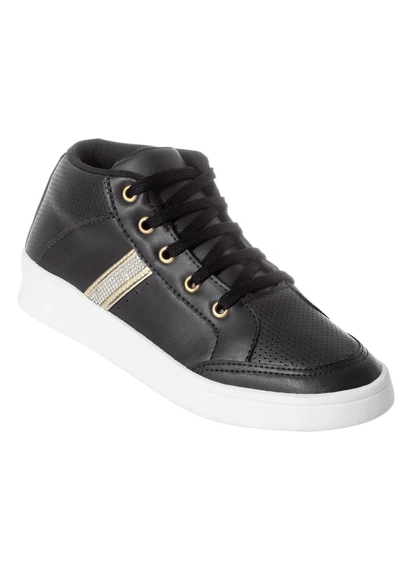 Perfecta - Tênis Preto em Sintético