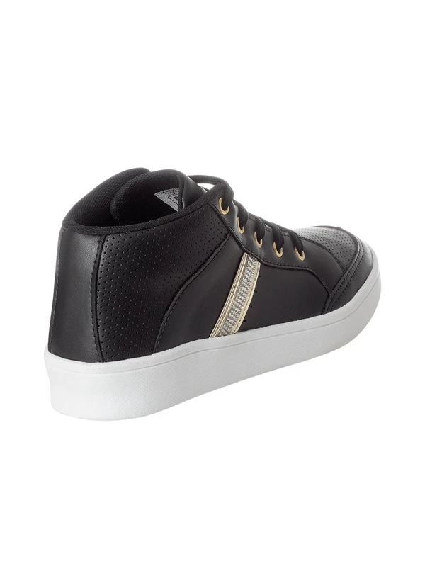 Perfecta - Tênis Preto em Sintético 2