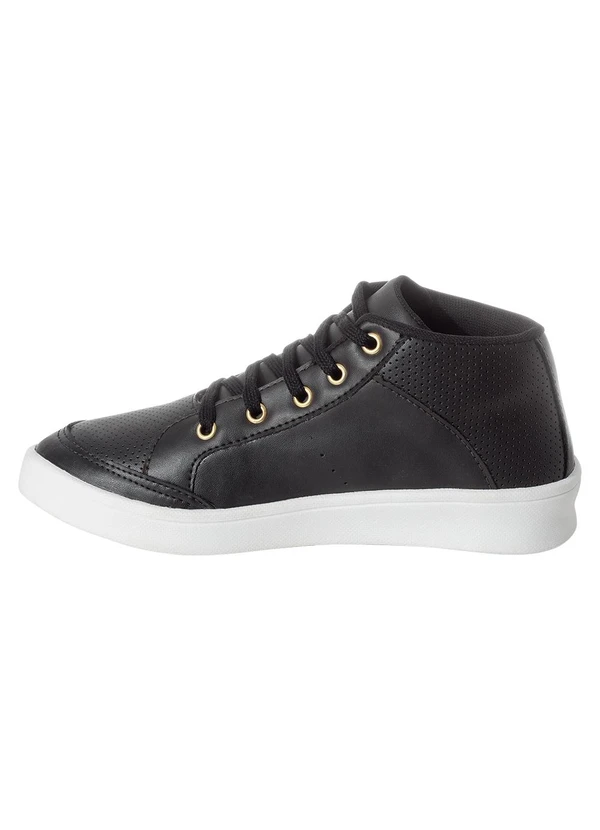 Perfecta - Tênis Preto em Sintético 3