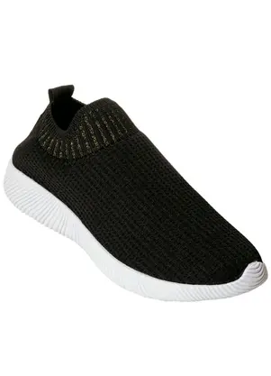 Perfecta - Tênis Preto em Tecido - PERFECTA