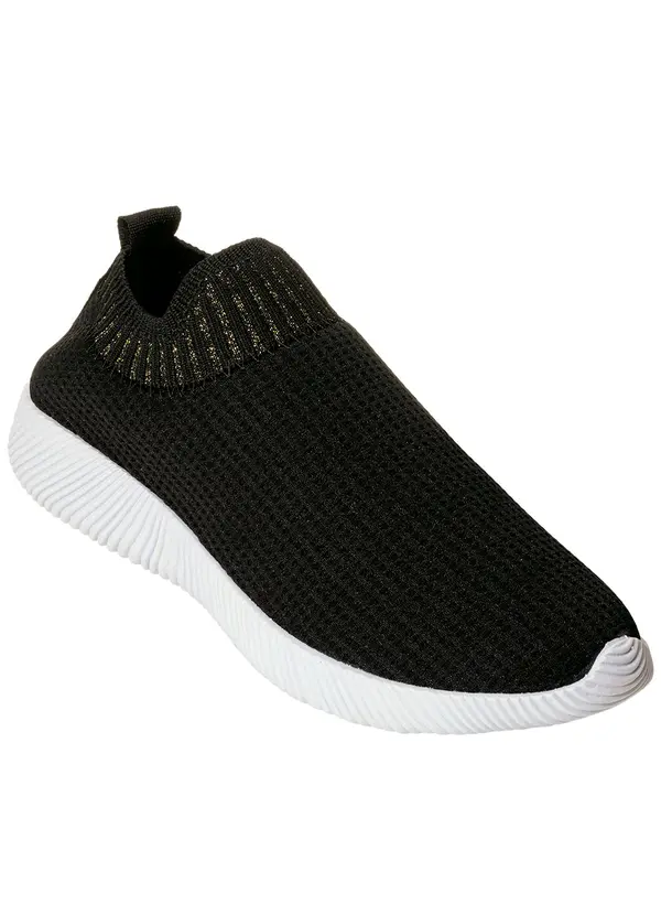 Perfecta - Tênis Preto em Tecido