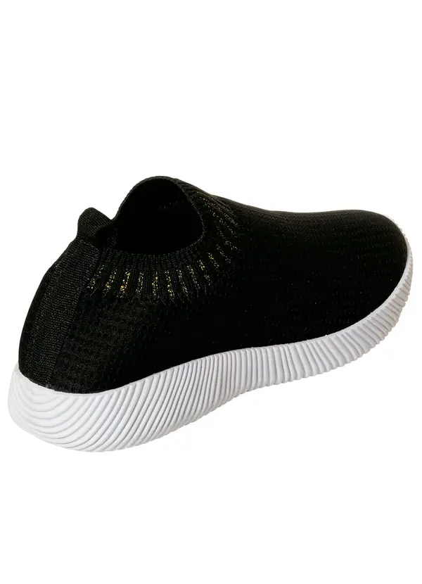 Perfecta - Tênis Preto em Tecido 2