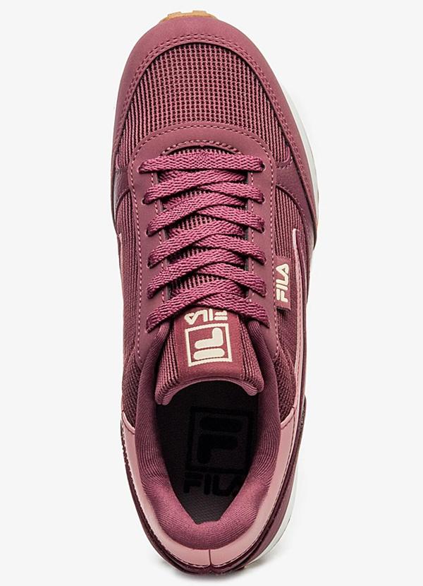 Fila - Tenis Renno Classic Bordo 5