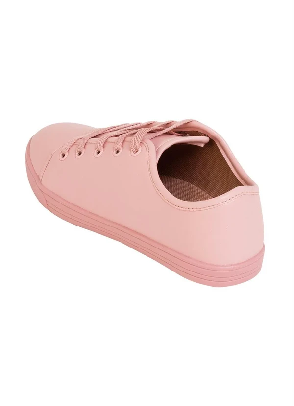 Perfecta - Tênis Rosa em Sintético 2