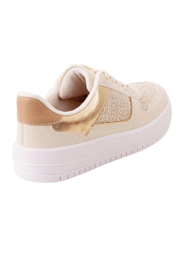 Vizzano - Tênis Vizzano Bege em Sintético 2