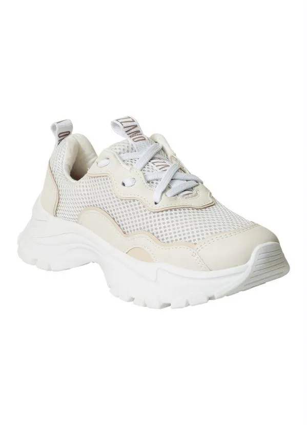 Vizzano Tênis Vizzano Branco em Tecido