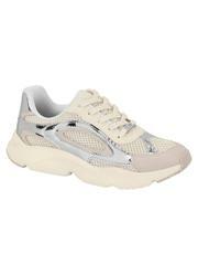 T�nis Vizzano Off White em Sint�tico e Tecido