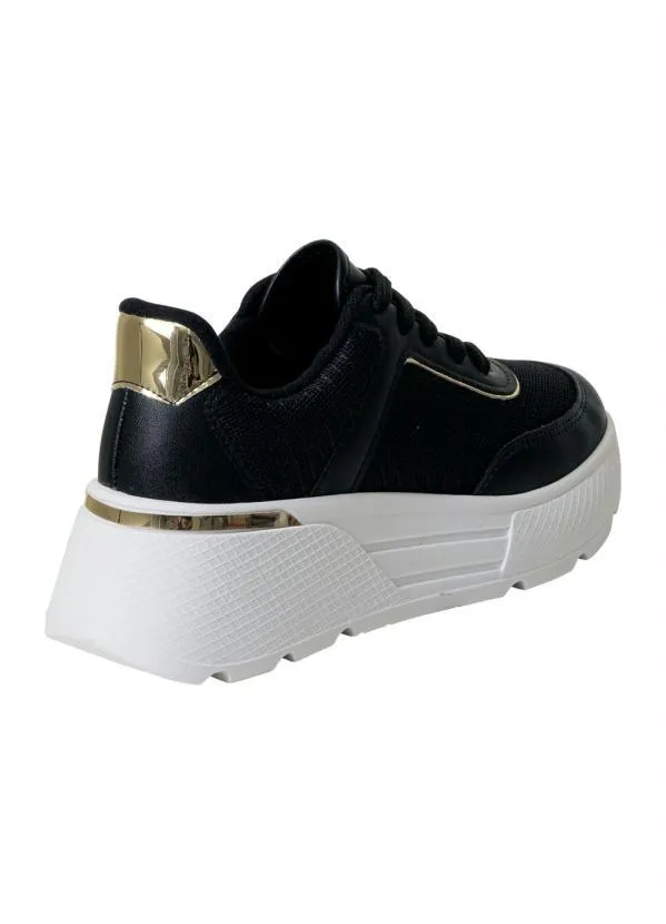 Vizzano - Tênis Vizzano Preta em Tecido 2