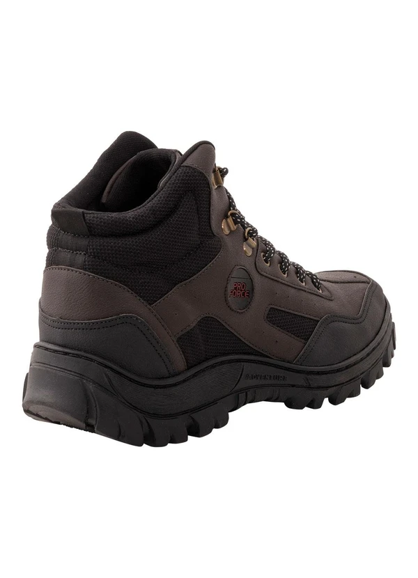 Perfecta - Bota Café em Sintético 2