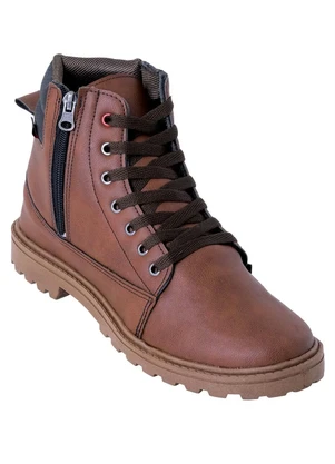 Perfecta - Bota Caramelo com Zíper Calce Fácil - PERFECTA