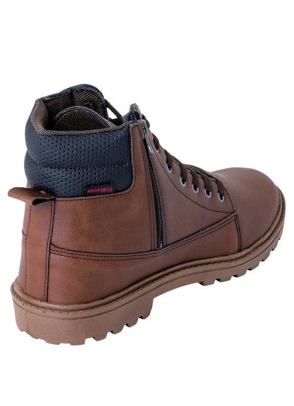 Perfecta - Bota Caramelo com Zíper Calce Fácil 2