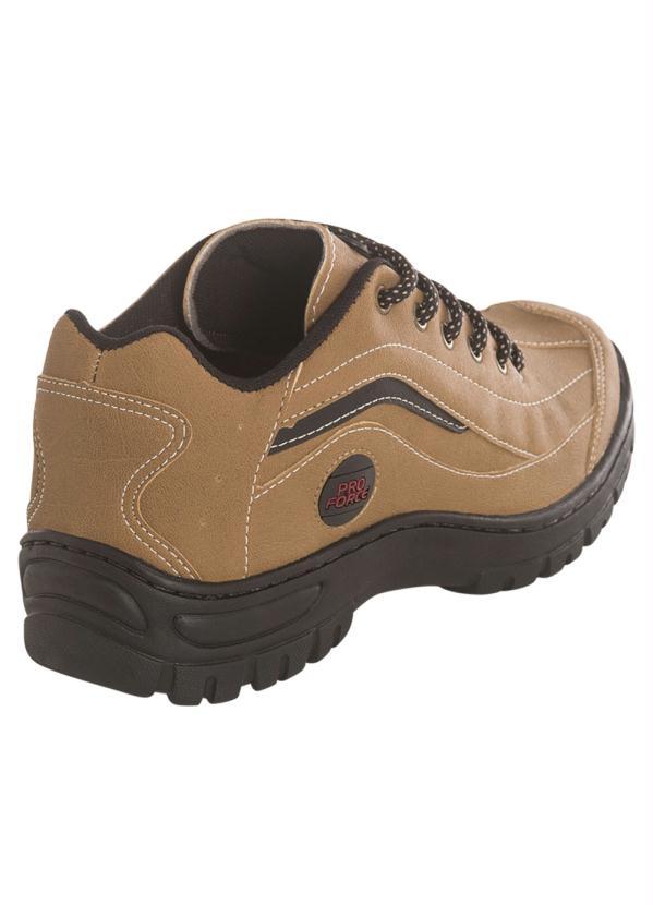 Outlet - Bota Masculina Bege Cano Baixo 2