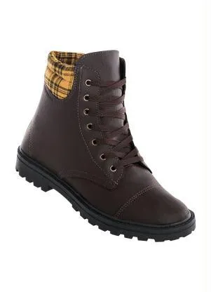 Perfecta - Bota Masculina Café com Cano Médio - PERFECTA